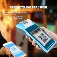PDA Android Bluetooth Barcode Camera Scanner Payment Terminal Thermal Receipt Printer Google Play E-bolate Loyverse