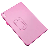 PU Case for Lenovo Tab P11 Pro 11.5 Inch Tablet TB-J706F Protection Case Tablet Stand for Watching Movies(Pink)