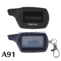 A91 dialog LCD Remote Controller FOB Keychain for 2-way car alarm StarLine A91 Burglar Alarm