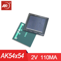 5pcs 2V 110ma 54*54mm Usb Flexible Solar Panel Plates Cells Energy Powerbank System Photovoltaic For Complete Kit Portable 1V 6V