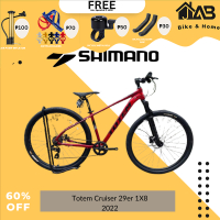 JAB.[High-end]. Totem Cruiser 29er 1X8 2022 MOUNTAIN BIKE Ultra light Alloy Frame  Shimano m315 1x8 