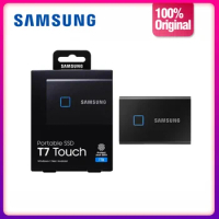 Samsung Portable SSD T7 Touch Interface Solid State Drive 2TB 1TB Type-C USB3.2 Gen2 External PSSD for PC&amp;Loptop