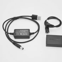 USB Cable LP-E17 DR-E17 DC Coupler Dummy Battery for Canon EOS M3 M5 M6 M6 Mark ii