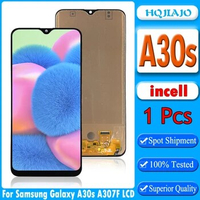 6.4" QX incell LCD For Samsung Galaxy A30S A307 LCD Display For Samsung A30S SM-A307F LCD Screen Touch Digitizer Assembly