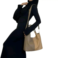Tas Shoulder bag  kekinian Cals Naura Bahan Vegan Leather high quality pilihan warna Wanita