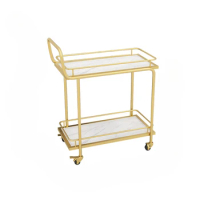 Kitchen Rolling Trolley Organization Shopping Storage Trolley Cart Utility Living Room Meuble Cuisine Hotel Furniture