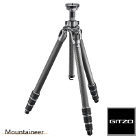 【gitzo 捷信】Mountaineer 碳纖維三腳架3號4節 登山家系列 GT3542L(公司貨)
