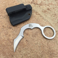 THEONE EDC Karambit Claw Knife Pocket D2 Fixed Blade Hunting Tactical Survival Camping Mini Multi-Tools Xmas Gift Knives