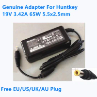 Genuine 19V 3.42A 65W HKA06519034-6C HKA06519034-6J Power Supply AC Adapter For Huntkey Intel NUC GIMI Projector Laptop Charger