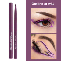 Compact Eyeliner Long-lasting Smudge-proof Colour Eyeliner Gel Pencil Waterproof Safe Ingredients for Beginner Makeup Non-fade