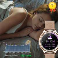 Best gift to wife girlfriend Smart Watch Women Waterproof Heart Rate Pedometer Blood oxygen Smart Bracelet Smartwatch For IOS