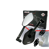Spion octagon full cnc nolan racing white ante glare spion octagon cnc beat vario mio nmax pcx adv u