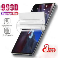 3PCS For Xiaomi Poco F5 Pro Hydrogel Film For Mi Poco X5 X4 X3 NFC F3 F4 GT F2 Screen Protector Soft Film Full Cover