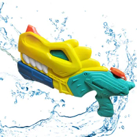 Dinosaur Water Guns For Kids Large Capacity Guns Toy For Children Unique-Shaped Swimming Pool Beach Sand