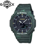 G-SHOCK GA-2100 Series Couple Watch Farmhouse Oak Watch Sports Night Running Luxury Brand Men Watch Waterproof Lighting Watches.