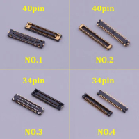 10pcs 34 40 Pin LCD Display Screen FPC Connector For Samsung Galaxy M30S M30 M307 M305 M21 M31 M21S M215 A30 M315 A305 A50S A507