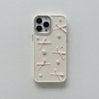 มือวางโบว์ผูกกรณีสำหรับ  X XR XSmax 11 11Promax 12 12Pro 12Promax 13 14ปลอก13Pro 13Promax 14บวก14Pro