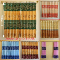 PREMIUM Korden Gorden Hordeng Gordyn Selambu Tirai jodha kawat plisket jendela