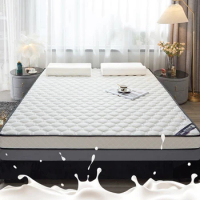 Thailand latex memory mattress latex mattress upholstery home thickened double bed tatami mat sponge floor sleeping pad winter