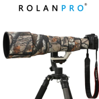 ROLANPRO Lens Camouflage Coat Rain Cover For Canon EF 800mm F/5.6 L IS USM Protective Case Waterproof Camera Lens Sleeve