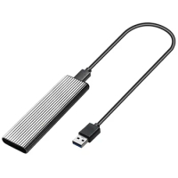 USB Type C M.2 SSD External Enclosure Box NGFF SATA M/B Key Hard Drive Disk Mobile Case For Bitcoin Miner Mining