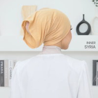 ALAYNA Inner Syria| Children's Scarf, Cotton Square Head Scarf with Hole