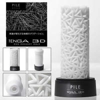 ◤自慰器 飛機杯◥ 日本TENGA-3D New Concept Hole 立體紋路自慰套 TNH-005 Pile(三角) 【跳蛋 名器 自慰器 按摩棒 情趣用品 】【情趣職人】