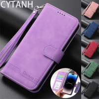 Luxury Wallet Phone Cover Case for Samsung Galaxy A14 A24 A13 A52S 5G A12 A22 A32 A72 F42 A51 A71 Flip Cases Card Holder B41F