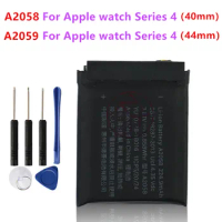 A2058 Battery A2058 224.9mAh For Apple watch Series 4 40mm battery A2059 For Apple watch Series 4 44mm + Free Tools