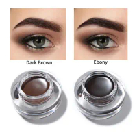 40pcs Private Label Eyebrow Pomade Wholesale Custom Logo Waterproof Dark Medium Brown Eye Brow Enhancers Gel Makeup Bulk