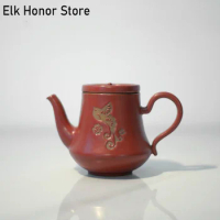 160ml Red Magpie Art Ceramic Small Teapot Handmade Chinese Traditions Kung Fu Tea Master Cups Mug Wedding Tea Set Gift Packaging