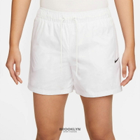 【滿$1500現折$100】NIKE 短褲 NSW SHORTS 白 風褲材質 運動短褲 女(布魯克林) DM6761-100