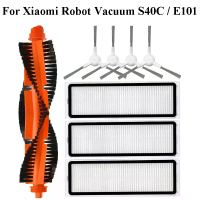 HEPA Filters Accessories For ( Xiaomi Robot Vacuum S40C / E101 ) Robot Vacuum Cleaner Consumable Ma