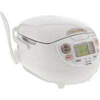 HAOYUNMA NS-ZCC10 Neuro Fuzzy Cooker, 5.5-Cup uncooked rice / 1L, White