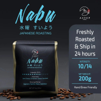 ASTEP Coffee Beans Nabu Blend Japanese Dark Roast Grind Size Option 200g