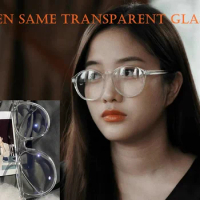 Thai Drama GAP Series Freen Same Transparent Glasses Anti-blue Light Freenbecky
