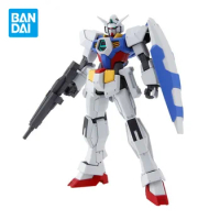 Bandai Original Gundam Model Kit Anime Figure Gundam Normal AGE-1 NORMAL HG AGE Action Figures Collectible Toys Gifts for Kids