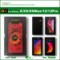 GX OLED For iPhone X Display XS XSMAX 11PRO OLED NEW GX Hard OLED For iPhone 12 LCD Screen AMOLED Digitizer Assembly Replacement