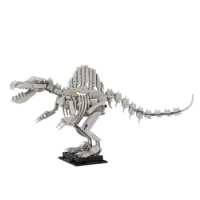514Pcs Moc Stegosaurus Fossil Building Blocks Dinosaur Fossil Skeleton Sets DIY Assembled Bricks Set Educational Toy For Gift