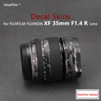 Fuji XF35 F1.4 R Lens Protective Film for Fujifilm Fujinon XF35mm F1.4R Lens Decal Skins 35-1.4 Protector Sticker