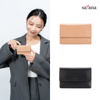 【satana】Leather 簡約名片卡夾/名片包/卡包/證件包(兩款可選)
