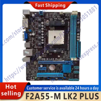Used F2A55-M LK2 PLUS motherboard DDR3 32GB SATA II USB2.0 for AthlonX4 740 AMD A4-5300 CPU