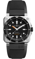 Bell &amp; Ross 柏萊士 DIVER 潛水機械腕錶(BR0392-D-BL-ST/SRB)-42mm-黑面膠帶【刷卡回饋 分期0利率】【APP下單22%點數回饋】