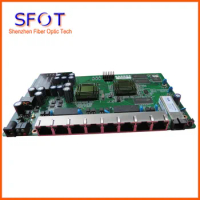 PCB Board, PD with 8 ethernet ports, reverse POE optical network EPON ONU, 8 ports PCB board