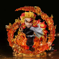 Spot Demon Slayer's Blade G5 Studio Flame Pillar Inferno Kyrgyzstan GK Limited Edition Resin Handmade Statue Figure Model