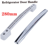 1PCS 28cm Universal Fridge Freezer Door Handle 4/6-Door Display Cabinet Handle For Refrigerated Coolers Refrigerator Accessories