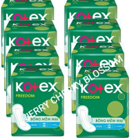 【Mới 2026】 【Hiệu quả nhanh】 Combo 8 gói băng vệ sinh Kotex Freedom maxi cánh/ko cánh 8 miếng/gói