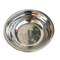 1Pc Stainless Rice Bowl 6 Sizes 14-24cm Stainless Steel mixing Bowl For Kitchen Boll Restaurant Dinner Soup Korean Kitchen Tools