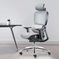 Comfortable Armchair Office Chairs With Footrest Gaming Chair Ergonomic Swivel Rolling Chair Computer Mesh Desk Chair Furnitures