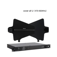 Stage Performance Microphone 845 UHF Antenna Distribution System Dual Wireless Microphone Microphone 845 UHF Signal Booster